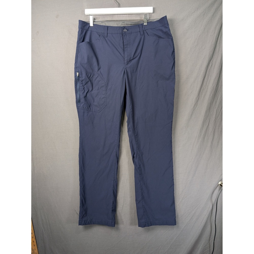 Eddie Bauer Mens Guide Pro Fleece Lined Pants Navy Blue 38x34